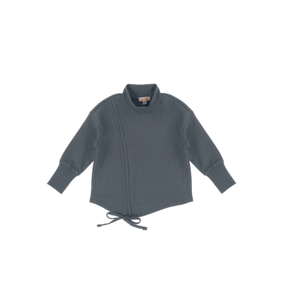 Tottini mock neck pulley sweatshirt size 5